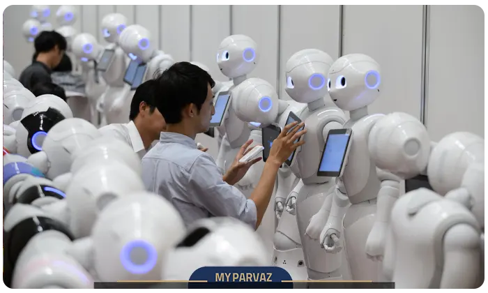 Advanced robots from Japan